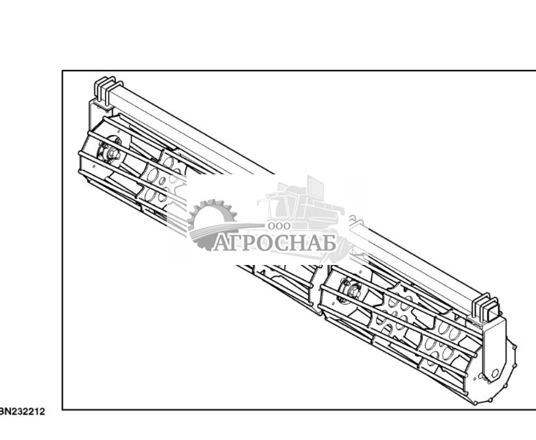 Навесное оборудование, прикатывающий барабан, 8 футов 6 дюймов - ST750718 164.jpg